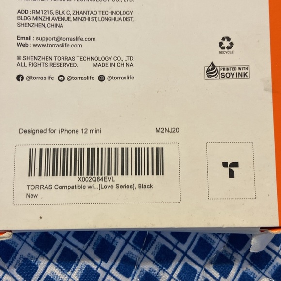 Torres iPhone 12 mini black phone case - Picture 3 of 4
